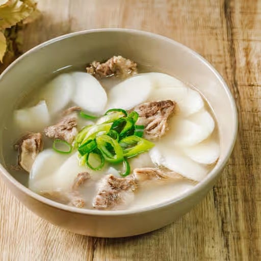 Rice Cake Soup.