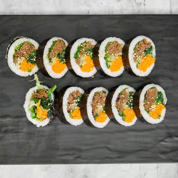 Beef (Bulgogi) Kimbap.