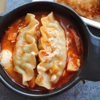 Dumpling Tofu Soup