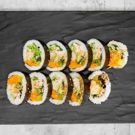 Shrimp Tempura Kimbap.
