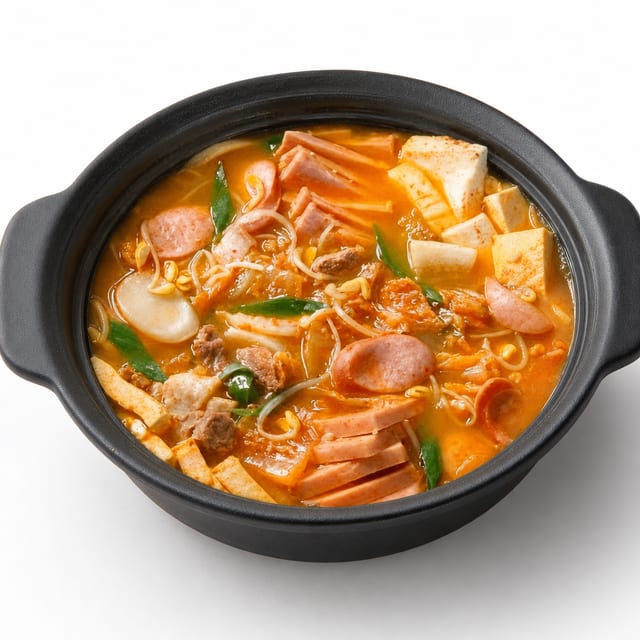 Spicy Sausage Stew Soup.
