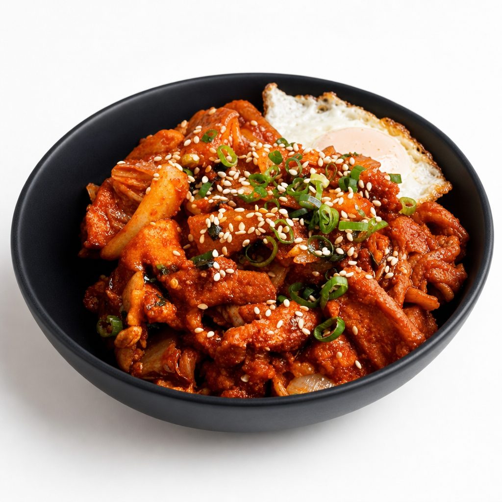 Spicy Pork Hotpot.