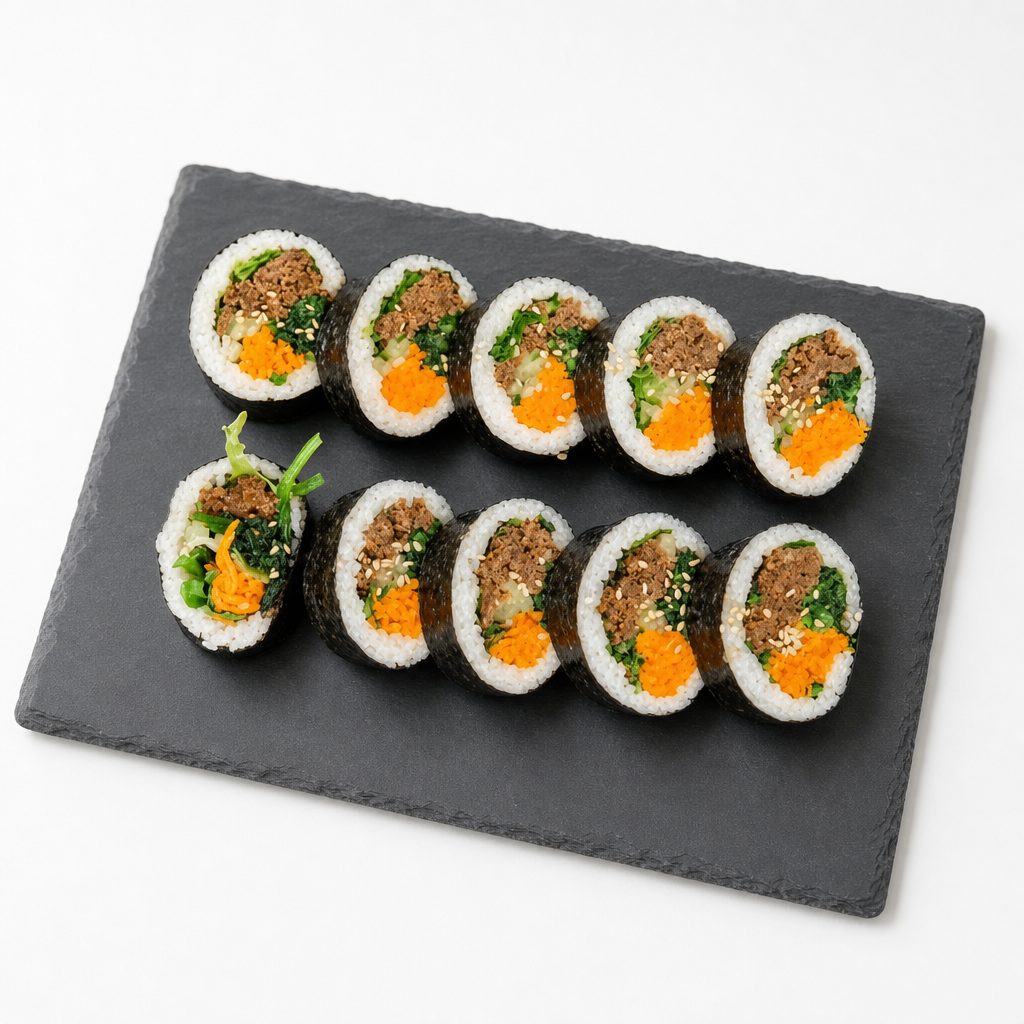 Beef (Bulgogi) Kimbap.