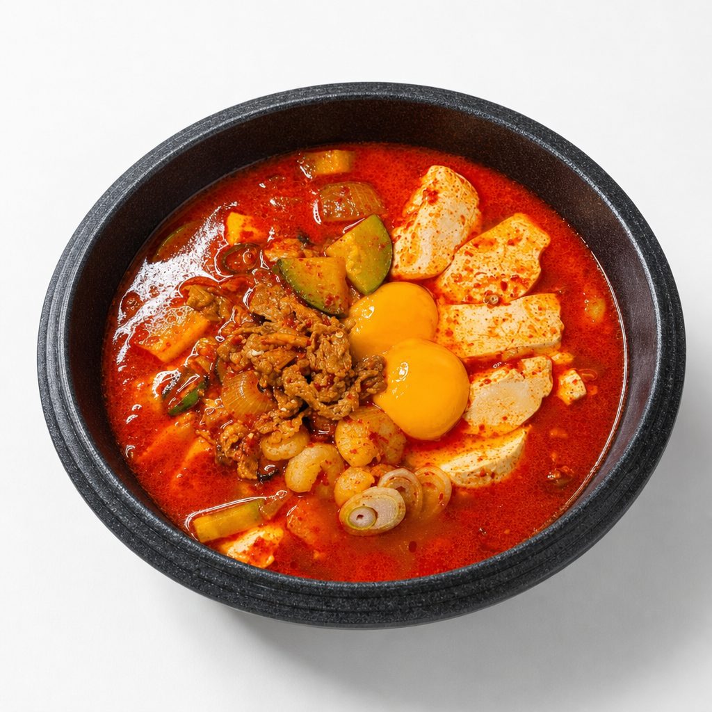 Beef Tofu Soup.
