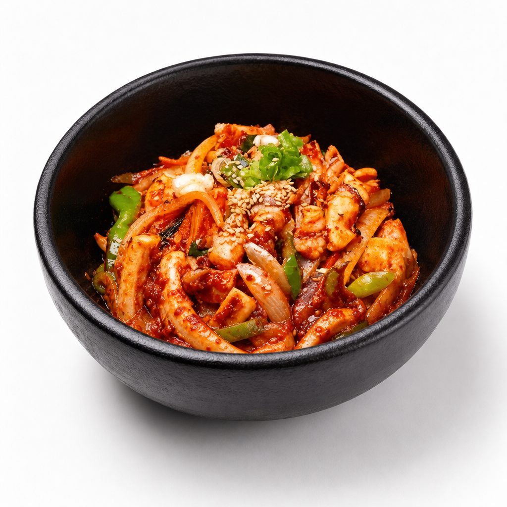 Spicy Squid Hotpot.