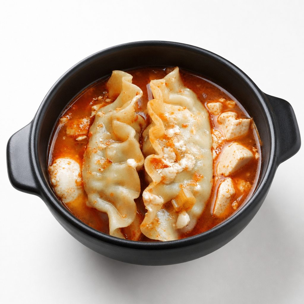 Dumpling Tofu Soup.