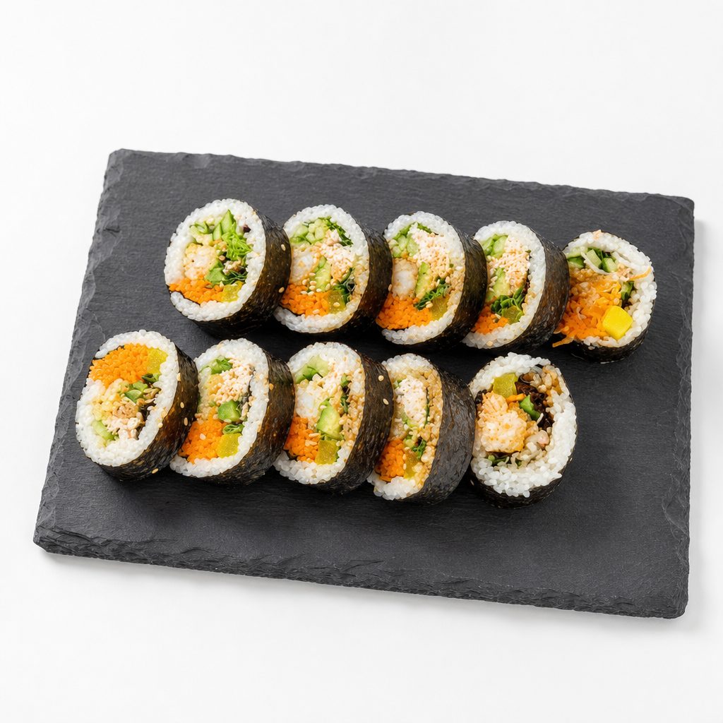 Shrimp Tempura Kimbap.